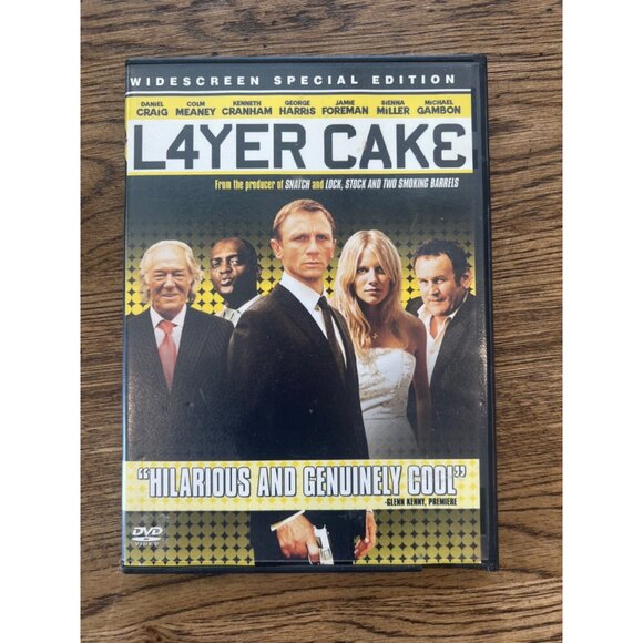 Layer Cake 2004 DVD Crime Thriller Daniel Craig Sienna Miller Action Pre-Owned - Picture 1 of 5